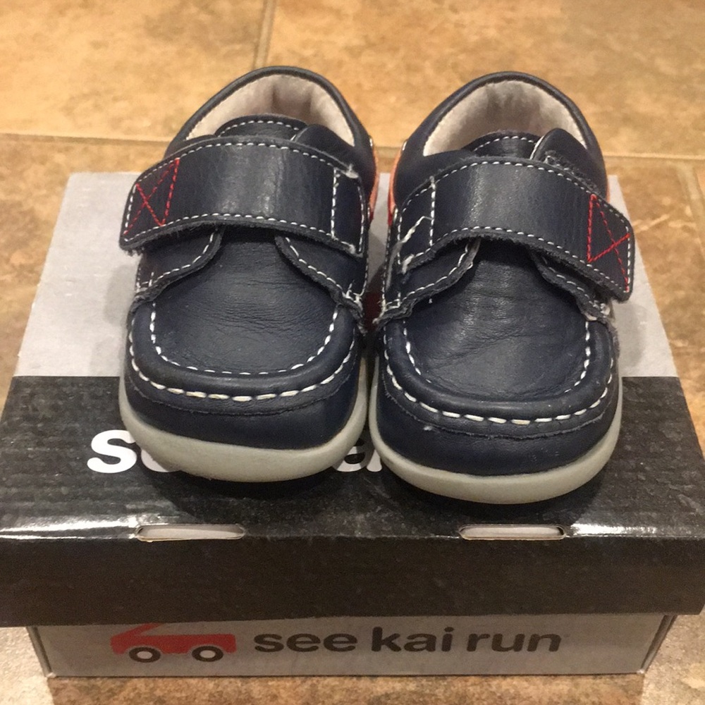 See Kia Run Infant/Toddler Shoes Arthur Blue